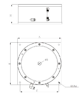 SKS型薄膜式91免费破解版隔振器/氣浮91免费黄色小视频